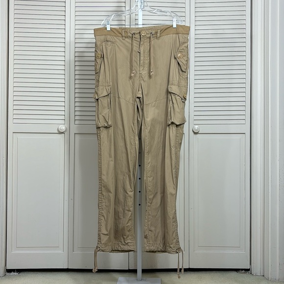Vintage Polo Ralph Lauren Cargo Tan Pants XXL
